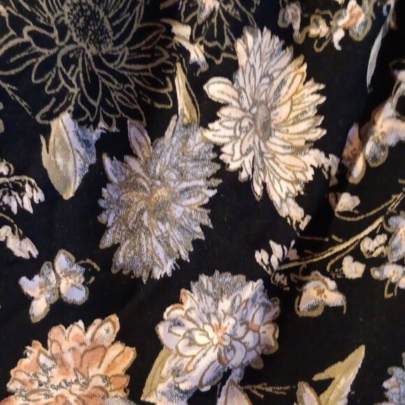 Maurices Dark Floral Midi Dress - Picture 12 of 13